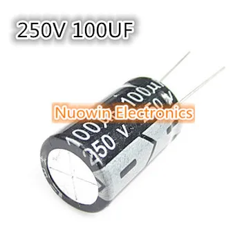 100pcs 100UF 250V Electrolytic Capacitor 250V 100UF Aluminum Electrolytic Capacitor 16X25mm
100pcs 100UF 250V Electrolytic Capacitor 250V 100UF Aluminum Electrolytic Capacitor 16X25mm