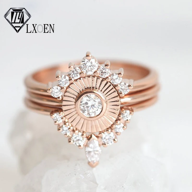 Vinatge Round Flower Wedding Rings for Women with Rose Gold Color Zircon Engagement Ring for Party Jewelry Accessories
Vinatge Round Flower Wedding Rings for Women with Rose Gold Color Zircon Engagement Ring for Party Jewelry Accessories