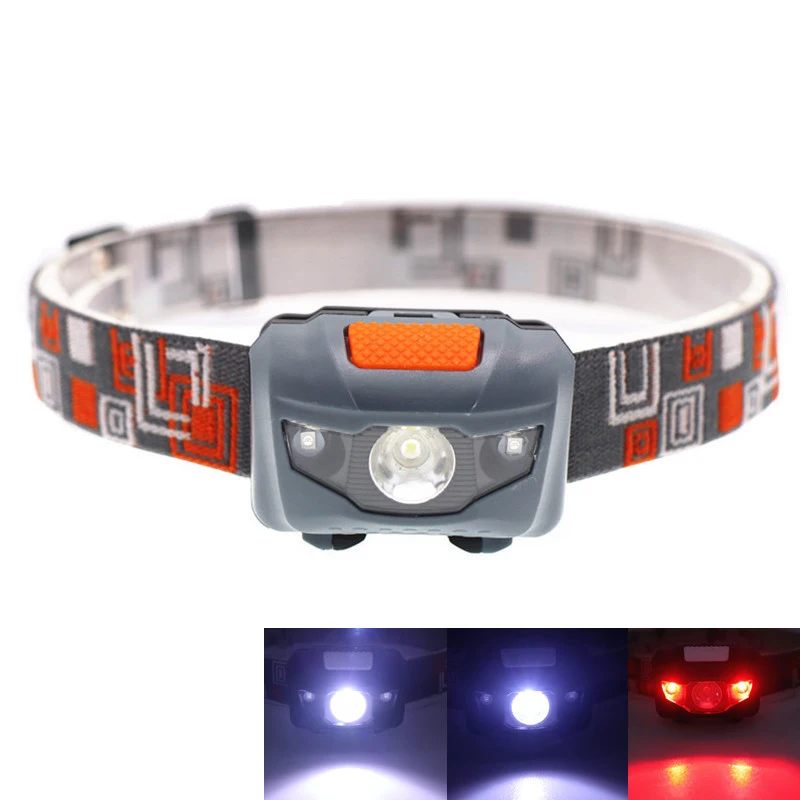 mycyk Plastic headlamp 3LED white light red light dual headlamp waterproof headlamp outdoor camping lamp AAA battery hike light
mycyk Plastic headlamp 3LED white light red light dual headlamp waterproof headlamp outdoor camping lamp AAA battery hike light