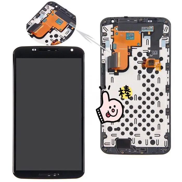 For motorola Nexus 6 XT1100 XT1103 Glass LCD Display Touch Screen Digitizer Assembly with Frame + Tools Free Shipping
For motorola Nexus 6 XT1100 XT1103 Glass LCD Display Touch Screen Digitizer Assembly with Frame + Tools Free Shipping