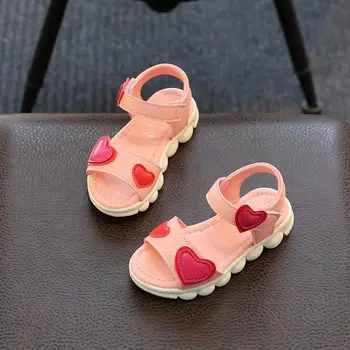 Lovely Heart Shape Children Sandals for Girls 2019 Summer Open Toe Sandals Kids Girls New Arrival Baby Girl Beach Sandal
Lovely Heart Shape Children Sandals for Girls 2019 Summer Open Toe Sandals Kids Girls New Arrival Baby Girl Beach Sandal