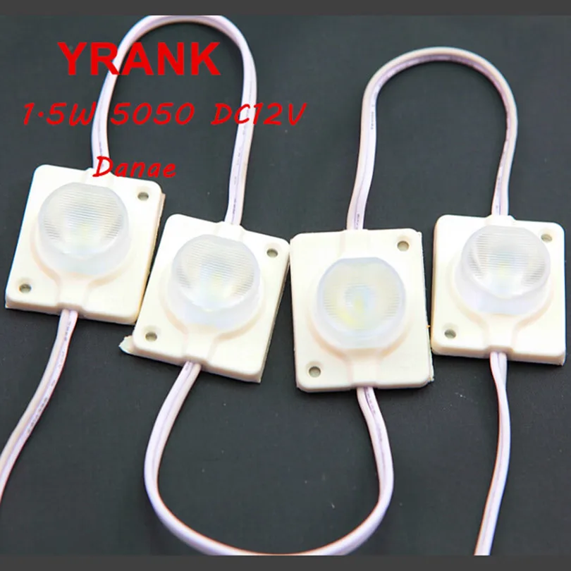 1.5W DC12V 45x15 Degree CREE OSRAM Injection 5050 LED Module Lens Waterproof IP68 Sidelighting White For Signage Advertising
1.5W DC12V 45x15 Degree CREE OSRAM Injection 5050 LED Module Lens Waterproof IP68 Sidelighting White For Signage Advertising