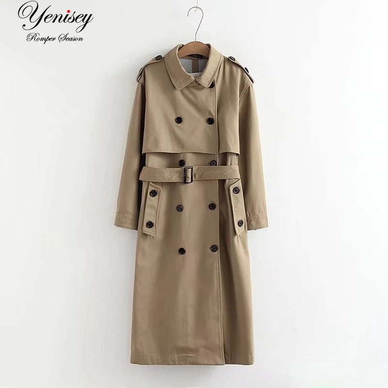 Women Trench fashion jacket long coat fashion wind long double breasted trench coat women trench coat windbreaker female minimal
Women Trench fashion jacket long coat fashion wind long double breasted trench coat women trench coat windbreaker female minimal