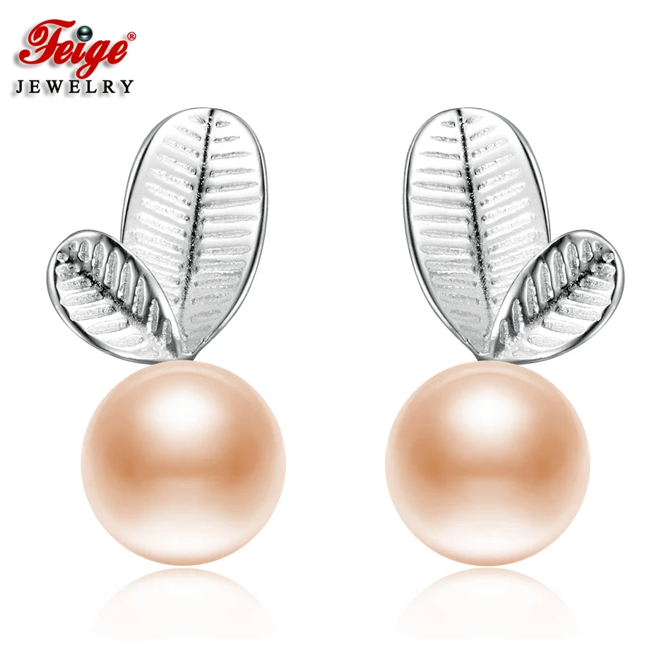 FEIGE Fine Jewelry Real 925 Silver Stud Earring Cute style 6-7mm Pink Freshwater Pearl Earrings for Women Pendientes Perla
FEIGE Fine Jewelry Real 925 Silver Stud Earring Cute style 6-7mm Pink Freshwater Pearl Earrings for Women Pendientes Perla