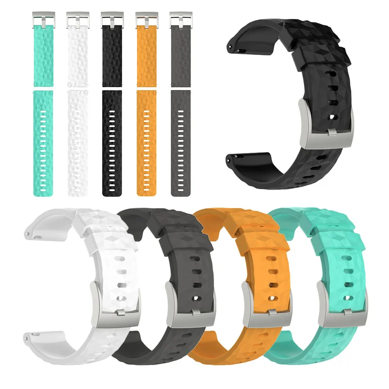 

Quick Release Soft Silicone Sports Wrist Band Strap Bracelet Suunto Spartan Sport Wrist HR Baro Replacement Watchbands Straps