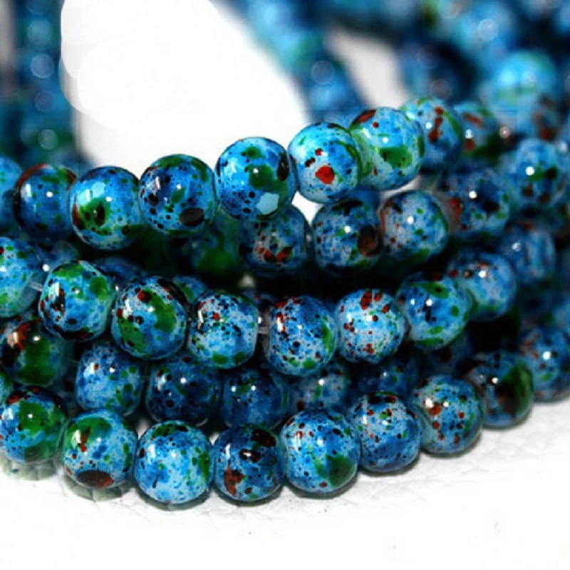 Blue Color Multi Dots 6mm Glass Beads Approx 140pcs/lot Loose Spacer Round Beads for Jewelry Making & DIY Beads Bracelet
Blue Color Multi Dots 6mm Glass Beads Approx 140pcs/lot Loose Spacer Round Beads for Jewelry Making & DIY Beads Bracelet