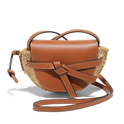 Latest style 2019 Leather Patchwork Straw Bags Brand Design Ladies Saddle Bag Designer Handbags High Quality Crossbody Bag
Latest style 2019 Leather Patchwork Straw Bags Brand Design Ladies Saddle Bag Designer Handbags High Quality Crossbody Bag