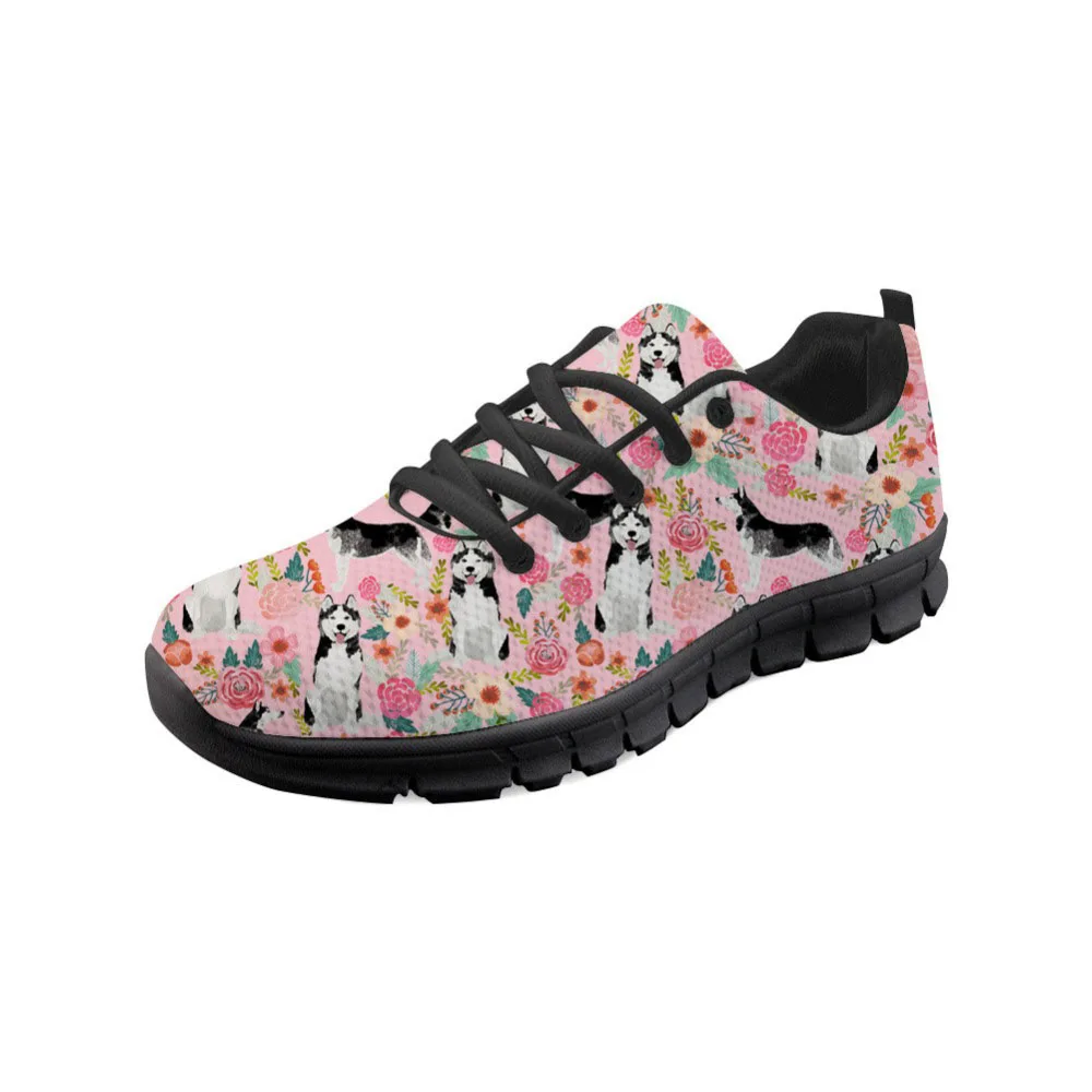 Floral Husky Printing Women Fashion Air Mesh Breathable Female Tenis Sneakers Lace-Up Flat Outdoor Footwear Shoes
Floral Husky Printing Women Fashion Air Mesh Breathable Female Tenis Sneakers Lace-Up Flat Outdoor Footwear Shoes