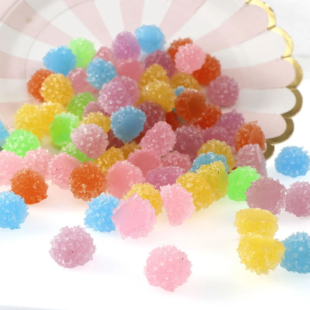 16MM 10Pcs/set Cute Candy Color Soft Fake Sugar Round Shape Resin Cabochon Flatback Simulation Food DIY Decoration Crafts
16MM 10Pcs/set Cute Candy Color Soft Fake Sugar Round Shape Resin Cabochon Flatback Simulation Food DIY Decoration Crafts
