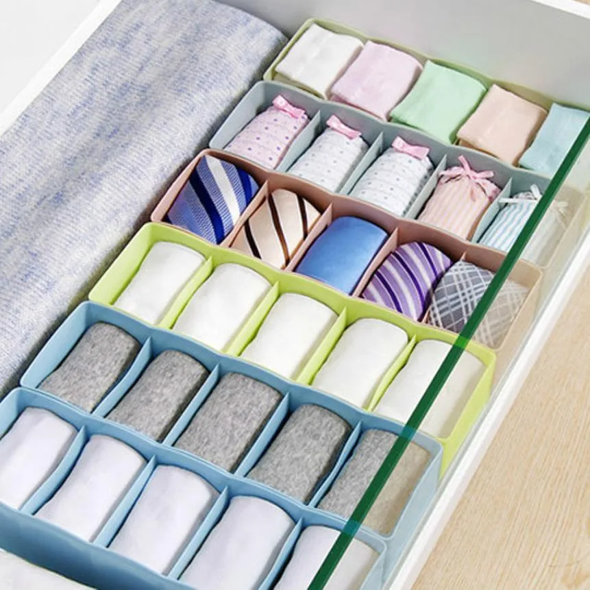 5 Cells Plastic Organizer Storage Box Ties Bra Socks Underwear Divider Drawer Lidded Closet Cosmetic Divider Tidy storage boxes
5 Cells Plastic Organizer Storage Box Ties Bra Socks Underwear Divider Drawer Lidded Closet Cosmetic Divider Tidy storage boxes