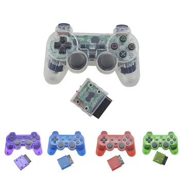HobbyLane Transparent Color Wireless Controller 2.4G analog Vibration Controller Gamepad for Playstation 2 PS2 Joystick d20
HobbyLane Transparent Color Wireless Controller 2.4G analog Vibration Controller Gamepad for Playstation 2 PS2 Joystick d20