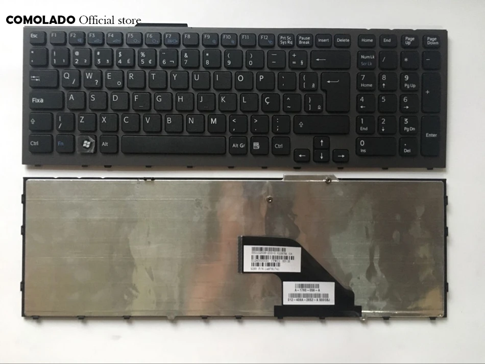 BR Brazil Keyboard For SONY VPCF VPCF11 VPCF12 VPCF13 F11 F12 series With Silver Frame Laptop Keyboard BR LAYOUT
BR Brazil Keyboard For SONY VPCF VPCF11 VPCF12 VPCF13 F11 F12 series With Silver Frame Laptop Keyboard BR LAYOUT