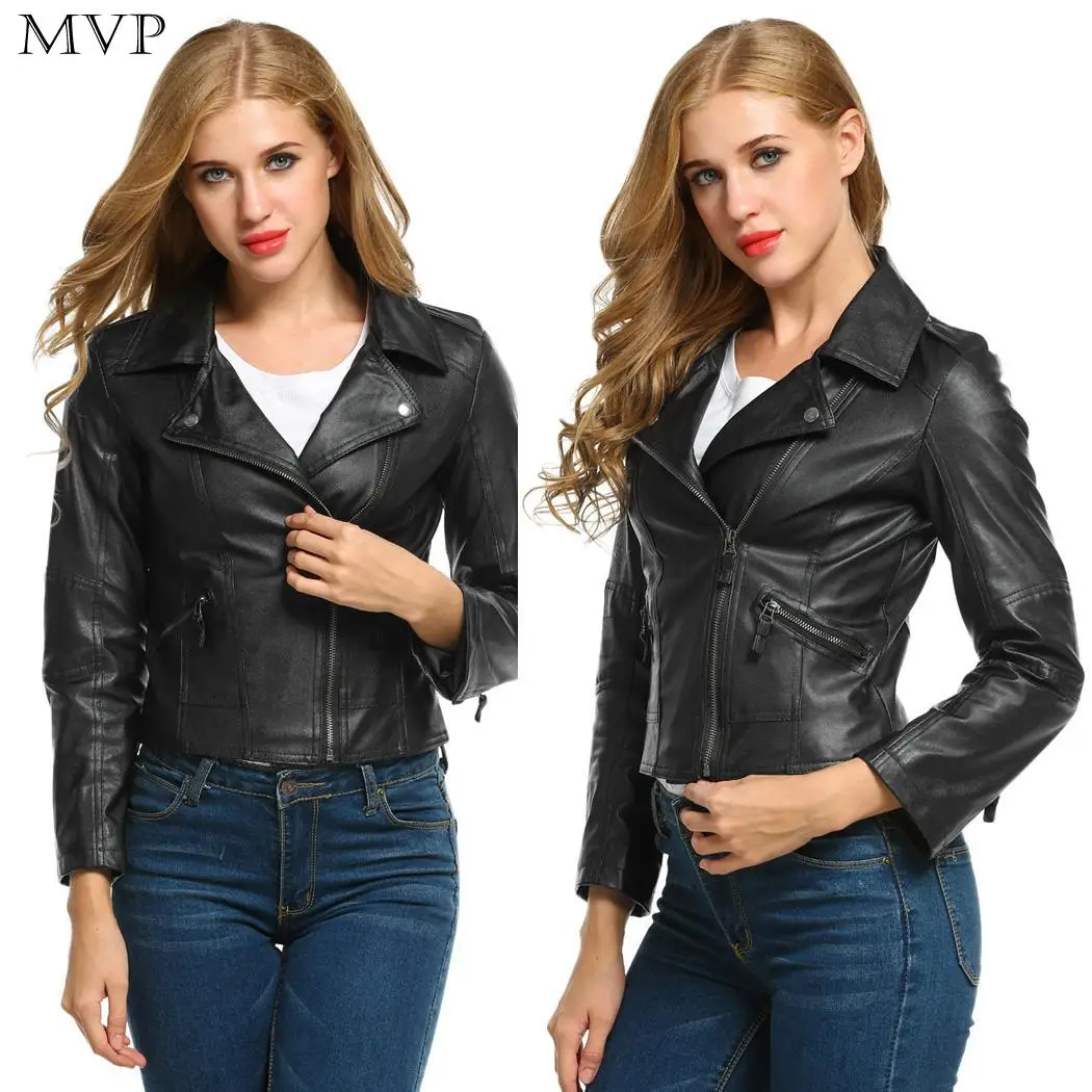 New Winter Women Motorcycle Leather Coat Jacket S-XXL size Diagonal Zipper Short Outerwear Long Sleeve Coats
New Winter Women Motorcycle Leather Coat Jacket S-XXL size Diagonal Zipper Short Outerwear Long Sleeve Coats