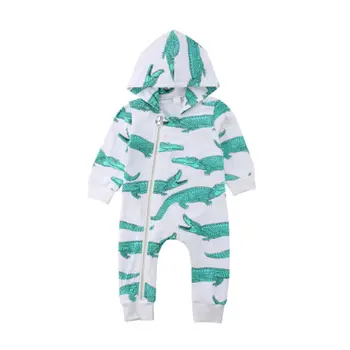 Baby Boy Long Sleeve Hooded Romper Crocodile Cute Animal Jumpsuit Casual Clothes Newborn Baby Boy Cotton Clothes 0-24M
Baby Boy Long Sleeve Hooded Romper Crocodile Cute Animal Jumpsuit Casual Clothes Newborn Baby Boy Cotton Clothes 0-24M