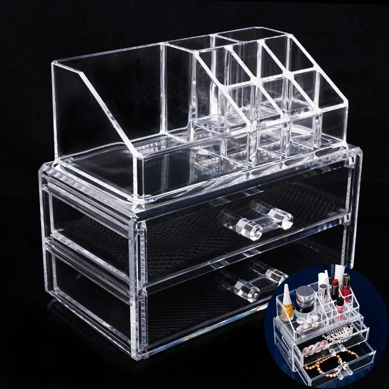 Cosmetic Makeup Storage Drawers Case Acrylic Makeup Organizer rangement maquillage
Cosmetic Makeup Storage Drawers Case Acrylic Makeup Organizer rangement maquillage
