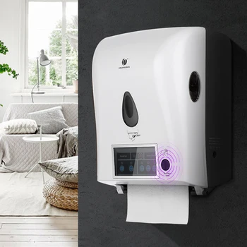Automatic Sensor Roll Paper Towel Dispenser Wall Mount Paper Holder Auto Roll Tissue Dispenser for Hospital Hotel Bathroom
Automatic Sensor Roll Paper Towel Dispenser Wall Mount Paper Holder Auto Roll Tissue Dispenser for Hospital Hotel Bathroom