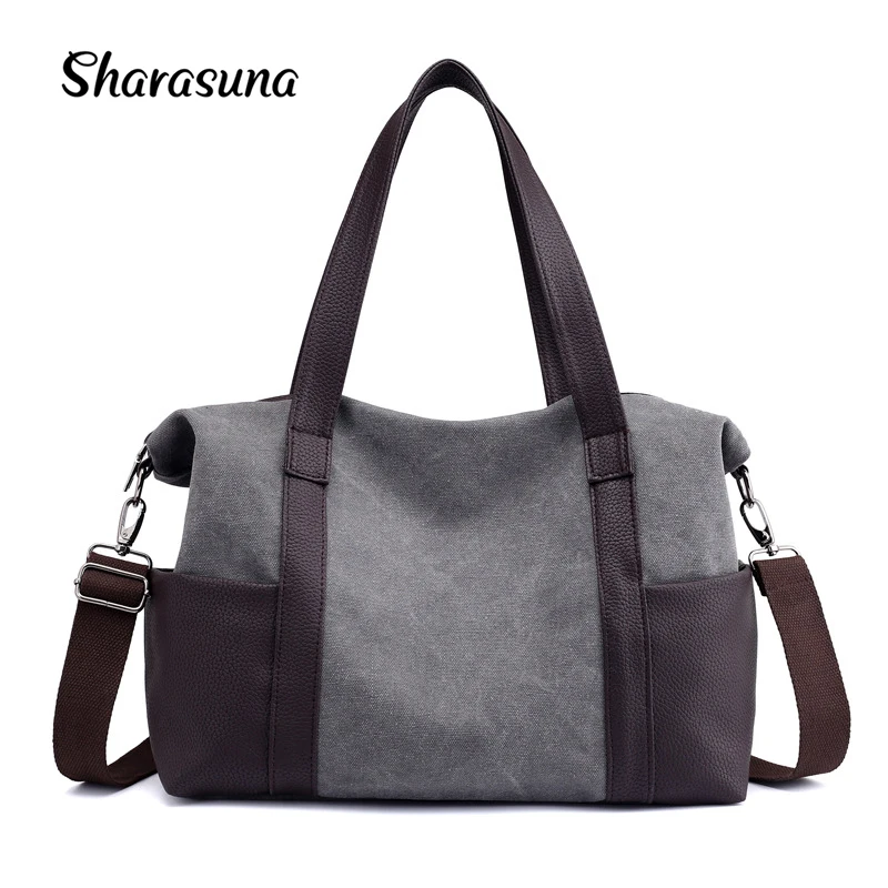2018 New Fashion Women travel Bag Casual canvas Handbags Vintage Ladies Big Tote Shoulder Messenge Bag Large Capacity Sac A Main
2018 New Fashion Women travel Bag Casual canvas Handbags Vintage Ladies Big Tote Shoulder Messenge Bag Large Capacity Sac A Main