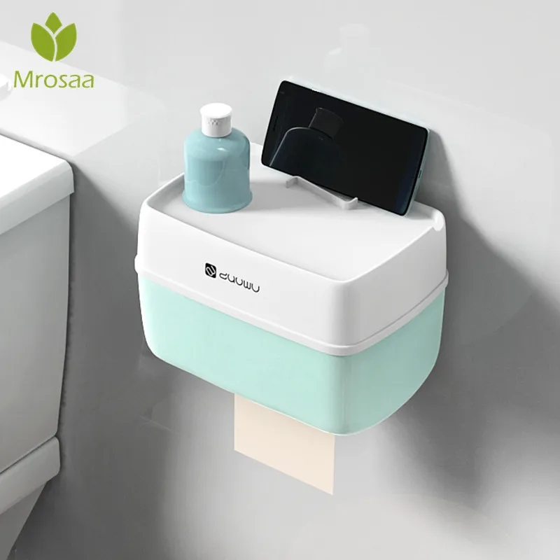 Creative Toilet Paper Holder Plastic Waterproof Toilet Paper Box Wall Mount Roll Paper Storage Box Bathroom Tissue Dispenser
Creative Toilet Paper Holder Plastic Waterproof Toilet Paper Box Wall Mount Roll Paper Storage Box Bathroom Tissue Dispenser