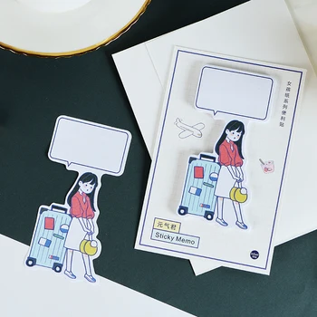 4 Pcs/lot MIRUI Creative Kawaii Girls Sticky Notes 30 Sheets Cute Cartoon Paper Memo Pad Post Sticker School Office Supplies
4 Pcs/lot MIRUI Creative Kawaii Girls Sticky Notes 30 Sheets Cute Cartoon Paper Memo Pad Post Sticker School Office Supplies