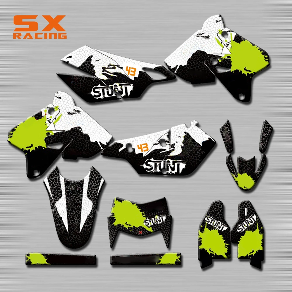 Motorcycle Decals Customize Pattern Custom Made Stickers Set For SUZUKI DRZ400SM DRZ400S RM125 250 RMZ250 450 RMX250 DR250 DRZ
Motorcycle Decals Customize Pattern Custom Made Stickers Set For SUZUKI DRZ400SM DRZ400S RM125 250 RMZ250 450 RMX250 DR250 DRZ