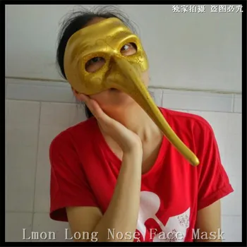 Hot Selling New Halloween Party Cosplay Masquerade Mask Long beak nose mask VENETIAN MASQUERADE MASK MARDI GRAS 2 colors Toys
Hot Selling New Halloween Party Cosplay Masquerade Mask Long beak nose mask VENETIAN MASQUERADE MASK MARDI GRAS 2 colors Toys