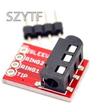 CJMCU-TRRS 3.5mm stereo headphone MP3 audio video microphone Block Interface Modules
CJMCU-TRRS 3.5mm stereo headphone MP3 audio video microphone Block Interface Modules