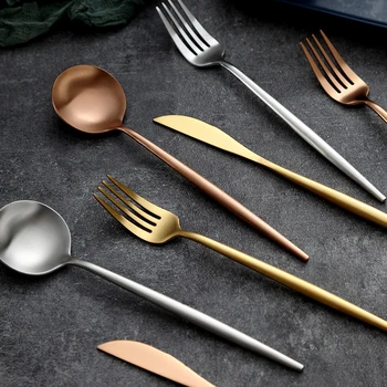 ONLYCOOK High-grade 304 Stainless Steel Knife and Fork Set Steak Knife and Fork Spoon Gold
ONLYCOOK High-grade 304 Stainless Steel Knife and Fork Set Steak Knife and Fork Spoon Gold