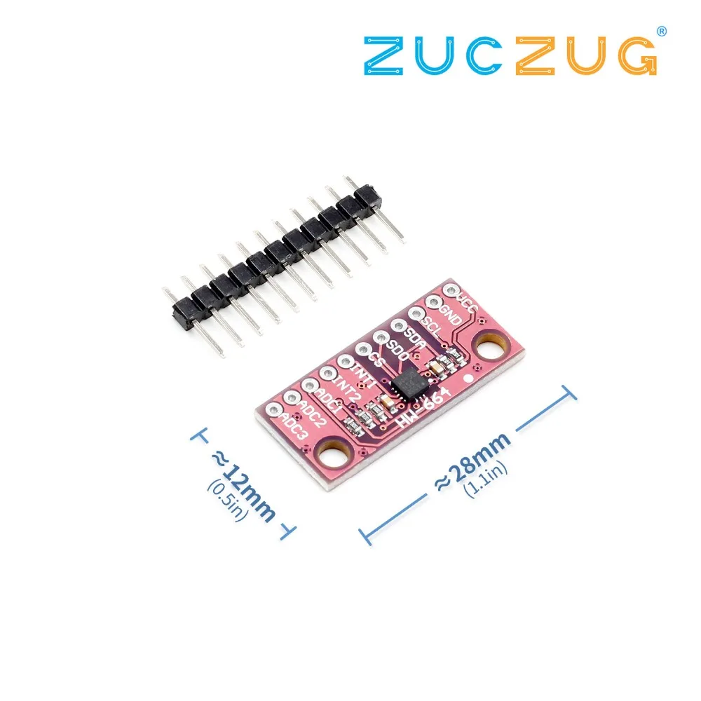 CJMCU- LIS3DSH High-resolution Three-axis Accelerometer Triaxial Accelerometer Module LIS3DH
CJMCU- LIS3DSH High-resolution Three-axis Accelerometer Triaxial Accelerometer Module LIS3DH