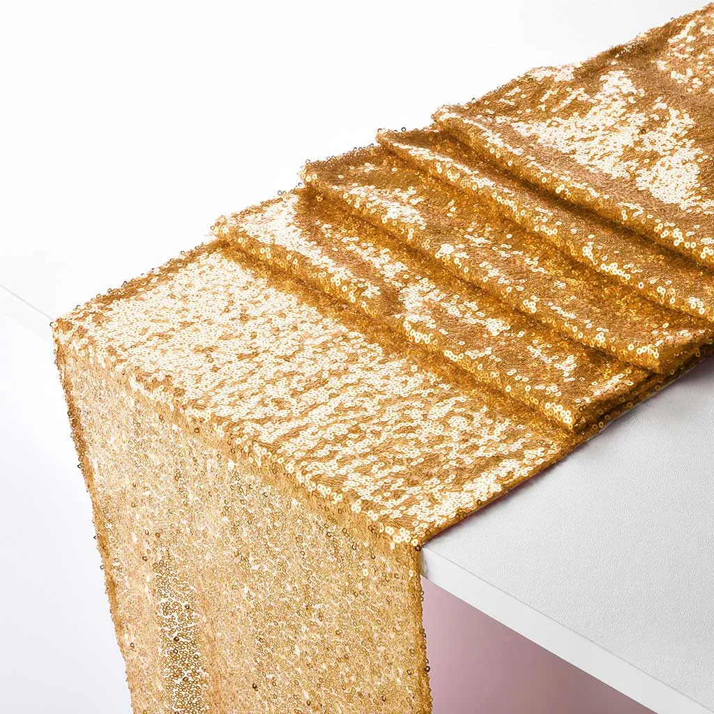 1PC Golden Rectangular Sequins Tablecloth Home Table Runner Shining Sequin Table Flag Dining Wedding Party Tablecover Decor
1PC Golden Rectangular Sequins Tablecloth Home Table Runner Shining Sequin Table Flag Dining Wedding Party Tablecover Decor