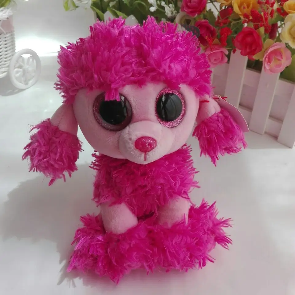 patsy dog ty pink poodle dog 15CM 6" BIG EYE Plush Toys Stuffed animals KIDS TOYS VALENTINE GIFT Children toy
patsy dog ty pink poodle dog 15CM 6" BIG EYE Plush Toys Stuffed animals KIDS TOYS VALENTINE GIFT Children toy