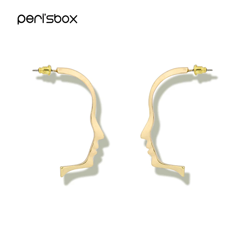 Peri'sBox Minimalist Abstract Face Stud Earrings For Women Simple Artsy Profile Post Earrings Statement Personality Earrings
Peri'sBox Minimalist Abstract Face Stud Earrings For Women Simple Artsy Profile Post Earrings Statement Personality Earrings