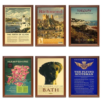 Vintage 1950s Britain British Railways Travel Posters The Flying Scotsman Classic Canvas Paintings Wall Stickers Home Decor Gift
Vintage 1950s Britain British Railways Travel Posters The Flying Scotsman Classic Canvas Paintings Wall Stickers Home Decor Gift