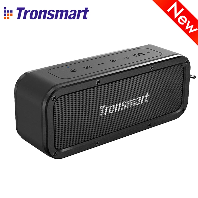 Tronsmart Element Force Bluetooth Speaker IPX7 Waterproof Portable Speaker 40W Computer Speakers 15H Playtime with Subwoofer,NFC
Tronsmart Element Force Bluetooth Speaker IPX7 Waterproof Portable Speaker 40W Computer Speakers 15H Playtime with Subwoofer,NFC