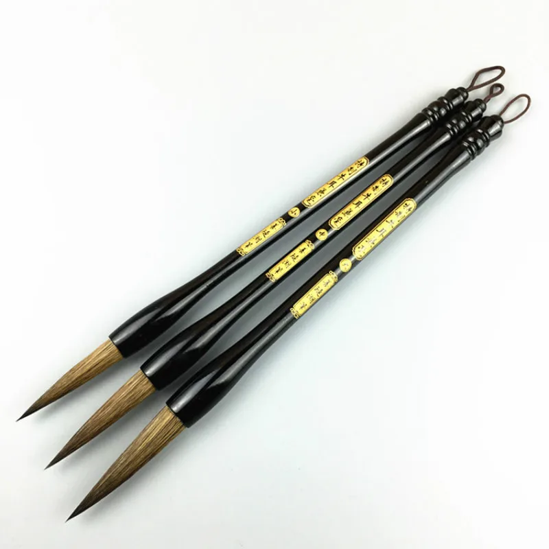 Authentic Hu Brush Cow Hair Professional Chinese Calligraphy Pen Weasel Hair Brush L M S Script Writing Brushes With Gift Box
Authentic Hu Brush Cow Hair Professional Chinese Calligraphy Pen Weasel Hair Brush L M S Script Writing Brushes With Gift Box