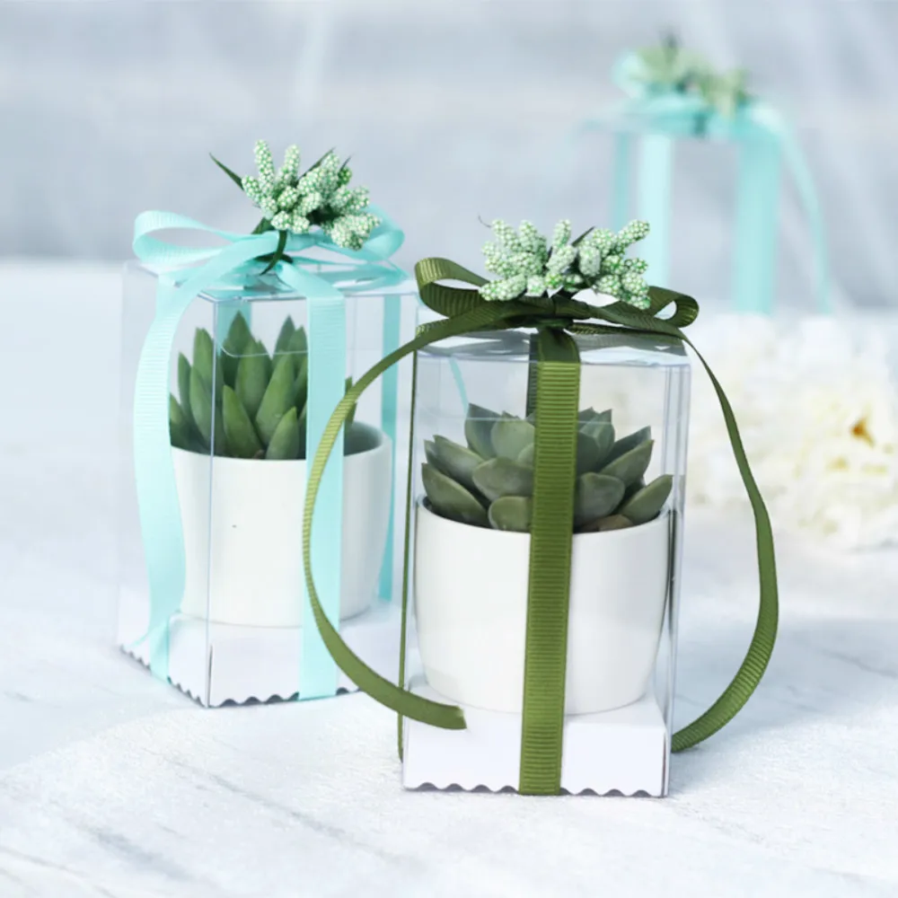 Romantic Wedding Hand Gift Box Fleshiness Botany Transparent Plastic Boxes Wedding Party Decor Party Supplies 10pcs/lot
Romantic Wedding Hand Gift Box Fleshiness Botany Transparent Plastic Boxes Wedding Party Decor Party Supplies 10pcs/lot