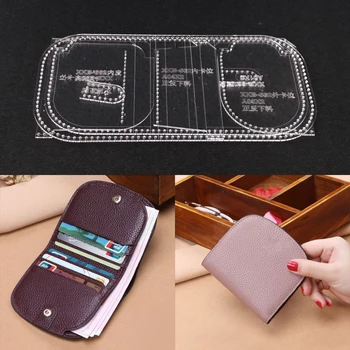 1set DIY Acrylic Leather Template Home Handwork Leathercraft Sewing Pattern Tools Accessory Wallet 105x95x10mm
1set DIY Acrylic Leather Template Home Handwork Leathercraft Sewing Pattern Tools Accessory Wallet 105x95x10mm