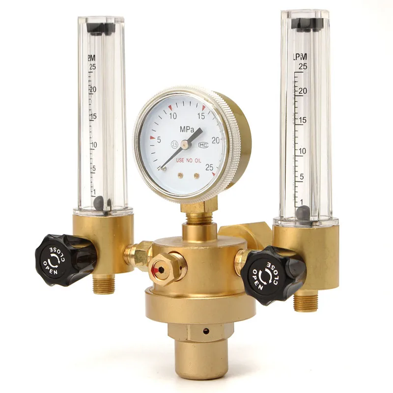 Argon CO2 Gauge Pressure Regulator Flow Meter Control Valve Welding Gas Double Tube Bubble Counter Aquarium Flowmeter
Argon CO2 Gauge Pressure Regulator Flow Meter Control Valve Welding Gas Double Tube Bubble Counter Aquarium Flowmeter