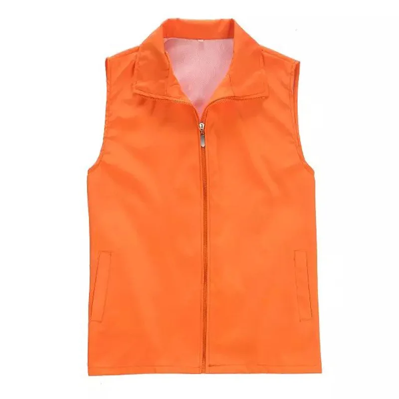 Advertising Vest Women Man Tops Plus Size 3XL Cardigan Leisure Lapel Sleeveless Solid Safari Style Vests Work Tops Coat Shirt
Advertising Vest Women Man Tops Plus Size 3XL Cardigan Leisure Lapel Sleeveless Solid Safari Style Vests Work Tops Coat Shirt