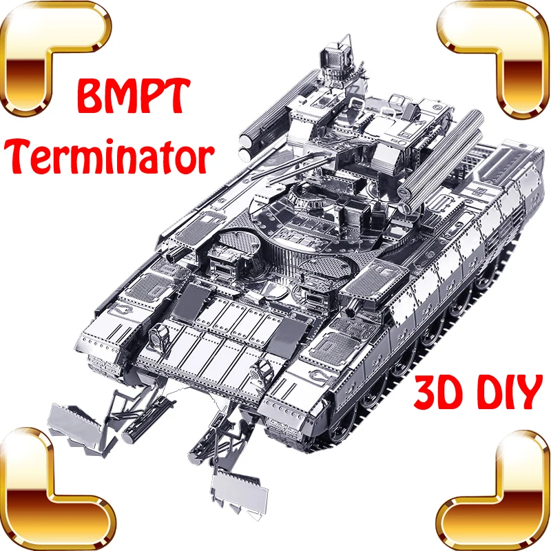 Christmas Gift Russian BMPT Tank 3D Metal Model Men's Favour Collection DIY Alloy Piece Up Game IQ Match Building Fun Toys
Christmas Gift Russian BMPT Tank 3D Metal Model Men's Favour Collection DIY Alloy Piece Up Game IQ Match Building Fun Toys