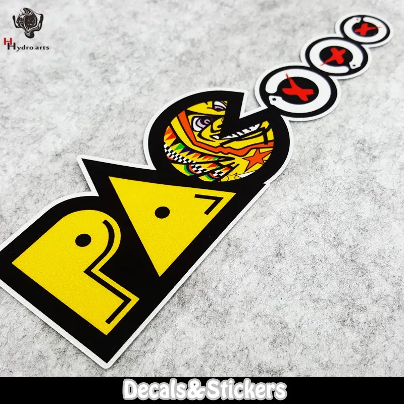 NO.L101 Pac-Man Rossi Lorenzo 3M Reflective Stickers MOTO GP Protection Sticker Waterproof Decals Racing Motorcycle
NO.L101 Pac-Man Rossi Lorenzo 3M Reflective Stickers MOTO GP Protection Sticker Waterproof Decals Racing Motorcycle