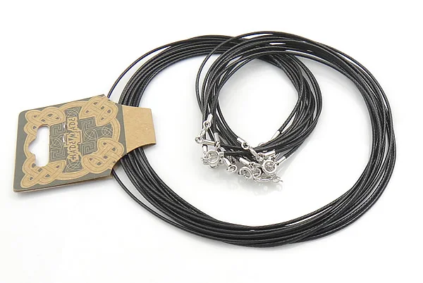 Free Shipping Wax Necklace Cord, single strand, brown color, with 925 sterling silver clasp, 1mm, Length:18.5 Inch
Free Shipping Wax Necklace Cord, single strand, brown color, with 925 sterling silver clasp, 1mm, Length:18.5 Inch