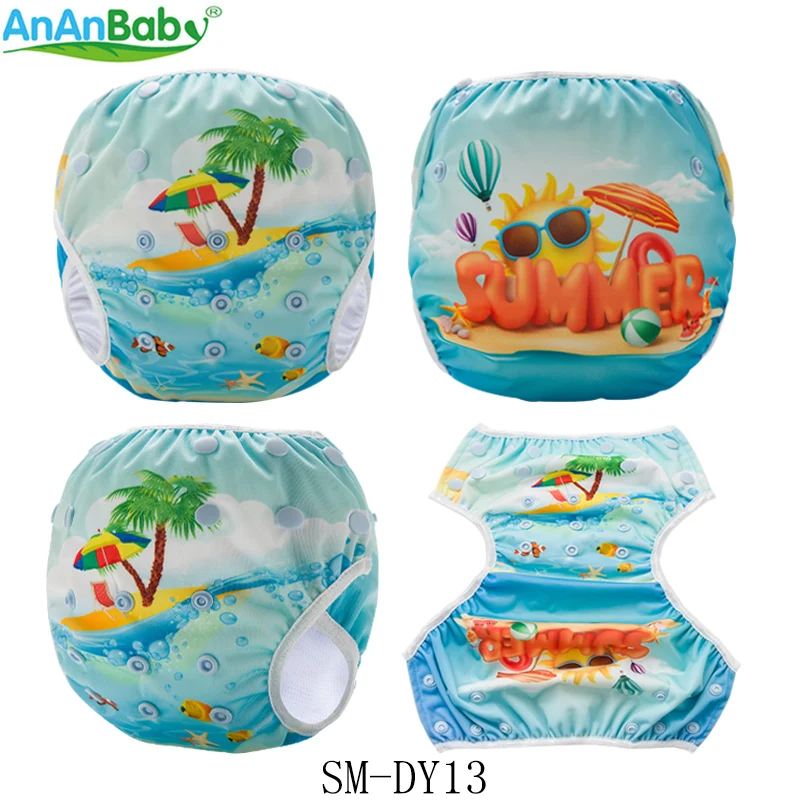 New Arrival!2018 Ananbaby Reusable Positioning Prints 1PC Swim Diapers Boys Or Girls Swimwear Adjustable Swimming Nappy
New Arrival!2018 Ananbaby Reusable Positioning Prints 1PC Swim Diapers Boys Or Girls Swimwear Adjustable Swimming Nappy