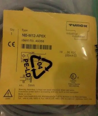 DHL/EMS 5 Sests New TURCK Proximity Switch NI5-M12-AP6X