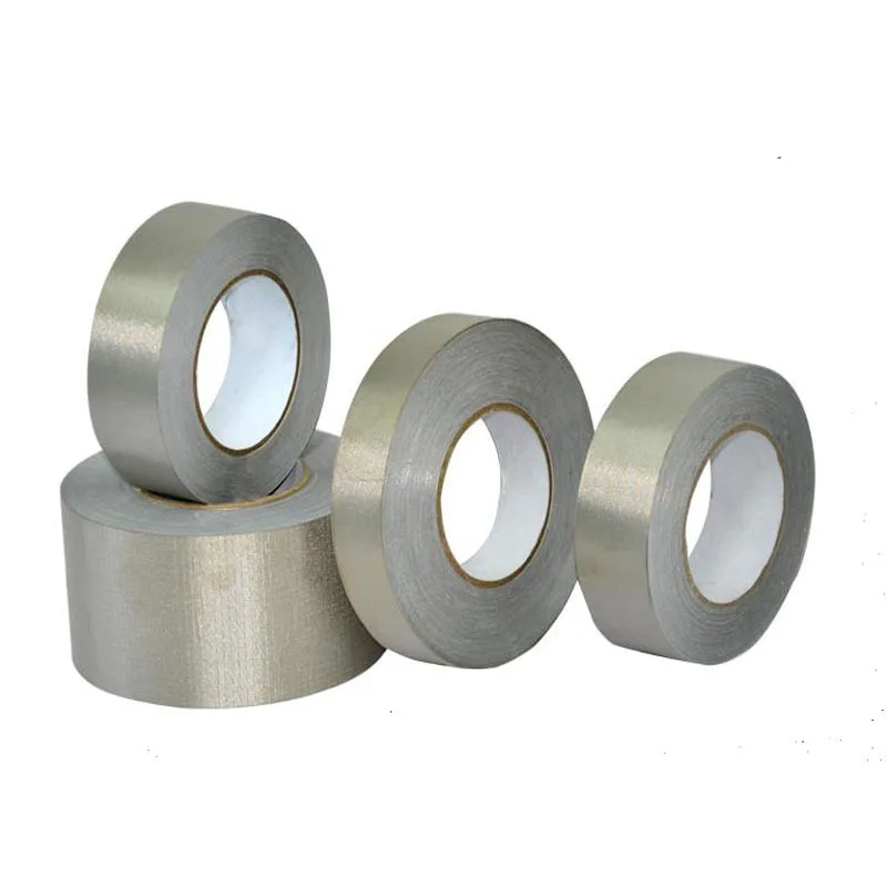 5mm/10mm/15mm/20mm X 20M Silver Conductive Fabric Cloth Tape LCD EMI Anti-Radiation Shield double-sided Silver Grey Tape P0
5mm/10mm/15mm/20mm X 20M Silver Conductive Fabric Cloth Tape LCD EMI Anti-Radiation Shield double-sided Silver Grey Tape P0