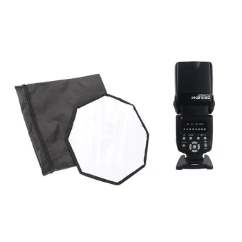 30cm Flash Diffuser Octagon Softbox + WANSEN WS-560 Speedlite Speedlight for Canon DSLR Camera
30cm Flash Diffuser Octagon Softbox + WANSEN WS-560 Speedlite Speedlight for Canon DSLR Camera