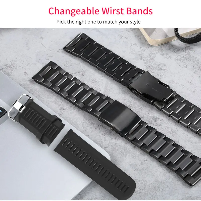 Luxury Smart Watch men Android 4.4 Waterproof 1.39