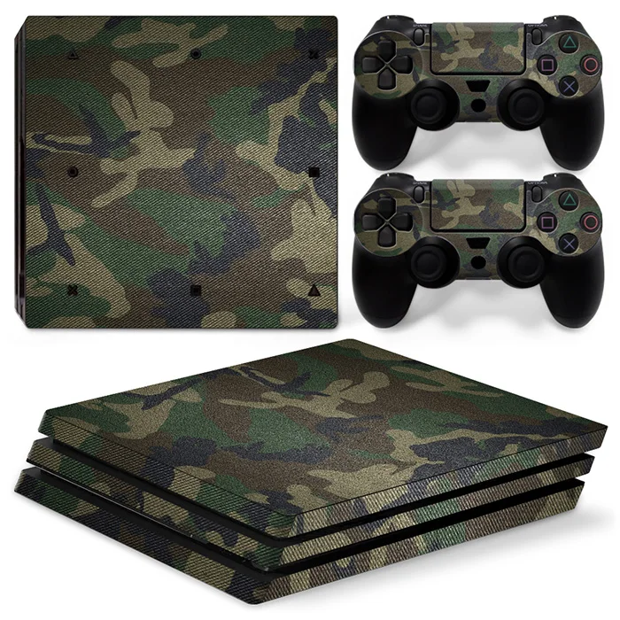 Camouflage Camo Waterproof Vinyl Skin Stickers for PS4 Pro Console and Controllers TN-P4Pro-0598
Camouflage Camo Waterproof Vinyl Skin Stickers for PS4 Pro Console and Controllers TN-P4Pro-0598