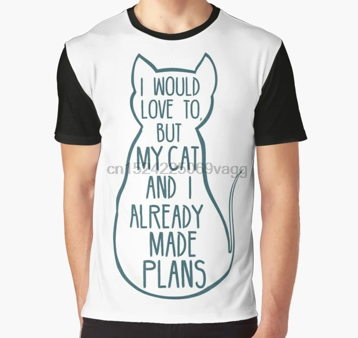 All Over Print T Shirt Men tshirt I would love to but my cat and I already made plans 2 Graphic T-Shirt
All Over Print T Shirt Men tshirt I would love to but my cat and I already made plans 2 Graphic T-Shirt
