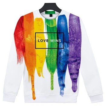 Cool 3D Classic Print O-Neck LGBT Sweatshirt Men Women 2019 Harajuku Print 3D LGBT Sweatshirt Women Fashion Rainbow Tops
Cool 3D Classic Print O-Neck LGBT Sweatshirt Men Women 2019 Harajuku Print 3D LGBT Sweatshirt Women Fashion Rainbow Tops