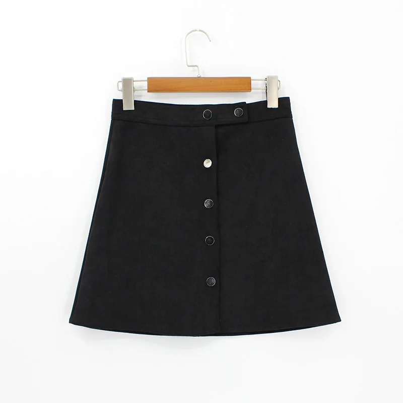 Winter Lace Up Button Pencil Skirts Suede Leather A-line Split Bodycon High Waist Korean Style Women Mini Skirt Sexy Party Saia
Winter Lace Up Button Pencil Skirts Suede Leather A-line Split Bodycon High Waist Korean Style Women Mini Skirt Sexy Party Saia